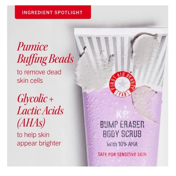 First Aid Beauty - KP Bump Eraser Body Scrub with 10% AHA - Picture 2 of 7